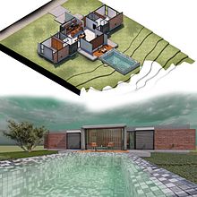 Mi Proyecto del curso: Ilustración digital de proyectos arquitectónicos. Projekt z dziedziny  Architektura użytkownika Luis Enrique González Reyes - 31.05.2020