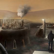 Mi Proyecto del curso: Secretos del fotomontaje y el retoque creativo "Ciudad Diesel" . Un projet de Art conceptuel , et Photographie artistique de Jonás Castillo - 31.05.2020