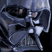D: Vader en Pinceles y pixeles. Digital Illustration project by Julio Briceño Bravo - 05.31.2020