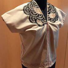 Mi Proyecto del curso: Diseño de prendas artesanales desde cero. Un progetto di Ricamo, Artigianato, Fashion design, Cucito, DIY, Modellistica e confezione sartoriale di Basilisa Sanchez Juan - 31.05.2020