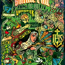 Santa Rita de Casia. Traditional illustration, and Digital Illustration project by woodcutter Manero - 05.31.2020