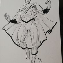 Mi Proyecto del curso: Ilustración para cómics: anatomía de un superhéroe. Comic, Pencil Drawing, Figure Drawing, and Artistic Drawing project by erickgironc - 06.01.2020