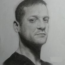Mi proyecto del curso:Retrato a grafito. Desenho a lápis, e Desenho de retrato projeto de Luis Campos - 31.05.2020