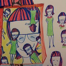 Mi Proyecto del curso: El arte del sketching: transforma tus bocetos en arte. Creating with Kids project by Rossana Favero-Karunaratna - 06.04.2020