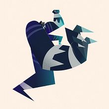 Black Panther. Character Design, Digital Illustration, and Traditional illustration project by Nathan Jurevicius - 06.01.2020