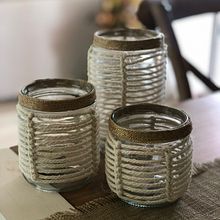 Portavelas . Un projet de Artisanat, Décoration, DIY , et Macramé de Fe Barroso - 01.06.2020