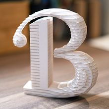 3D letter design. Un projet de 3D, Design , Conception 3D, Design t , et pographique de Anna Serrat - 16.02.2020