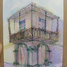 Balcon Cartagena Colombia. Architecture project by Diego Caballero - 06.01.2020