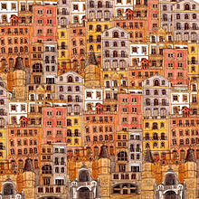 Praça 8 de maio, Coimbra. Architecture, Traditional illustration, and Architectural Illustration project by Ana Desimone - 06.01.2020