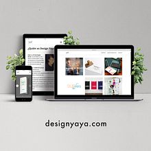 Designyaya.com. Web Design project by Maria Dels Àngels García Franch - 06.01.2020