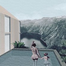 My project in Architectural Visualization Using Digital Collage course. Architectural Illustration, Architecture, and Collage project by Monika Merk - 09.21.2020