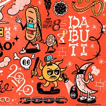 Madrid Pandemials Poster . % Sergio D. Granados tarafından hazırlanan El Yazısı, Geleneksel illüstras, on, Dijital İllüstras, Ve on projesi - 06.01.2020