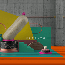 Composiciones abstractas con Cinema 4D. 3D, Concept Art, 3D Design, e Design gráfico projeto de Euden Ojeda - 01.06.2020
