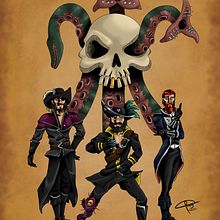 Mi Proyecto del curso: Ilustración digital de fantasía y ciencia ficción. Een project van Digitale illustratie van Gonzalo Luarte - 22.07.2020