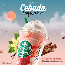 𝐒𝐭𝐚𝐫𝐛𝐮𝐜𝐤𝐬 𝐂𝐞𝐛𝐚𝐝𝐚 🌺. Un proyecto de Dirección de arte, Diseño gráfico y Publicidad de Dani Geek - 02.06.2020