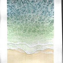 praia. Ink Illustration project by Bruna Esteves - 06.02.2020