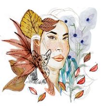Mi Proyecto del curso: Retrato ilustrado en acuarela . % Brenda Piotrowsky tarafından hazırlanan Kalem Çizimi, Geleneksel illüstras, on, Sulubo, Ve a Resim projesi - 06.02.2020