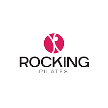 Logo Rocking Pilates. Un proyecto de Diseño de logotipos de francesca mantellato - 02.06.2018