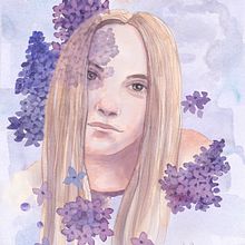 My project in Illustrated Portrait in Watercolor course. Un progetto di Illustrazione digitale, Disegno di ritratti e Pittura ad acquerello di Anna Wolf - 02.06.2020