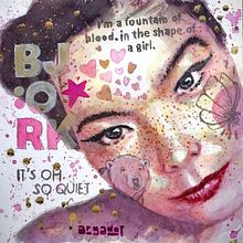 My project in Illustrated Portrait in Watercolor course - Personal vision of BJORK. Traditional illustration, and Watercolor Painting project by Jean Sébastien Godfrin - 05.25.2020