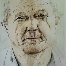 Mi Proyecto del curso:  Retrato realista con lápices de colores. Painting project by lucio.neumann - 06.02.2020
