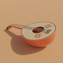 Lute 3D. Un proyecto de 3D y Modelado 3D de Helena Gras Mas - 03.06.2020