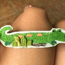 Mi Proyecto del curso: Ilustración de personajes con hilo y aguja. Sewing project by Crista Irma Ramirez Ruiz - 06.02.2020