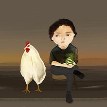 The chicken or the egg?. Un progetto di Illustrazione digitale e Illustrazione infantile di Fabiola Aviña - 02.06.2020
