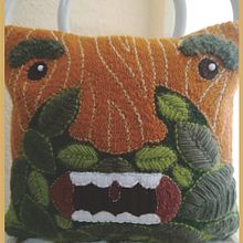 Mi Proyecto del curso: Bordado XL con aguja mágica. Embroider project by GABRIELA BALLARINO - 06.20.2020