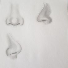Dibujos nariz. Artistic Drawing project by Marcos Rodriguez - 06.03.2020