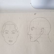 Dibujo rostros. Artistic Drawing project by Marcos Rodriguez - 06.03.2020