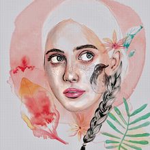 My project in Illustrated Portrait in Watercolor course. Projekt z dziedziny  R, sunek, Trad, c, jna ilustracja i Malowanie akwarelą użytkownika Ben Smith - 03.06.2020