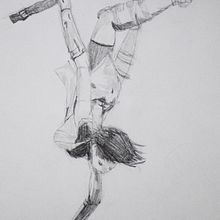 (proporción y pose expresiva) Proyecto: Dibujo anatómico para principiantes. Un proyecto de Dibujo a lápiz y Dibujo anatómico de Jonathan Cespedes - 15.06.2020