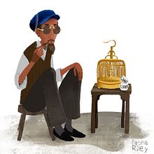 Lao Tou (Chinese for 'Old Man'). Un proyecto de Ilustración tradicional de Dasha Riley - 13.05.2020
