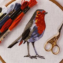 Mi Proyecto del curso: Pintar con hilo: técnicas de ilustración textil. Embroider project by Yuni Choi - 06.04.2020