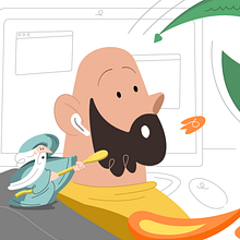 Audiobooks. Un projet de Illustration traditionnelle et Illustration vectorielle de Jaime Hayde - 04.06.2020