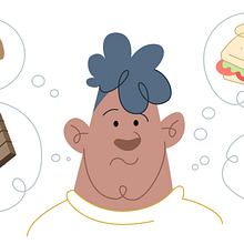 Ansiedad, confinamiento y comida. Un projet de Illustration traditionnelle, Illustration numérique et Illustration vectorielle de Jaime Hayde - 04.06.2020