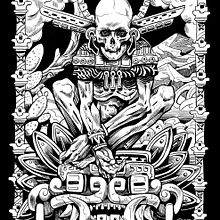 El trono. Un progetto di Illustrazione tradizionale, Illustrazione con inchiostro e Illustrazione digitale di Dracko Velasco - 05.10.2019