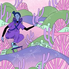 Giuliana. Un projet de Illustration jeunesse, Illustration numérique et Illustration traditionnelle de Silvia Marsili - 04.06.2020