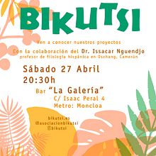 Cartelería digital. Asociación BIKUTSI. Un projet de Dessin numérique, Conception d'affiches , et Conception numérique de Marina Porras - 30.04.2019