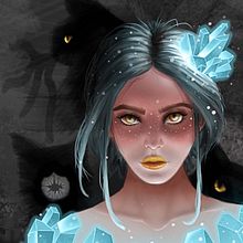 Digital Fantasy Portraits with Photoshop course: Flerken's keeper. Een project van Digitale tekening van merel - 04.06.2020