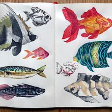 Mi Proyecto del curso: Técnicas de ilustración para desbloquear tu creatividad. Projekt z dziedziny Kreat, wność, Trad, c, jna ilustracja,  R, sunek atramentem i Malowanie akwarelą użytkownika Florence Saje - 05.06.2020
