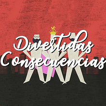 Cabecera "Divertidas consecuencias" (fanmade) . Grafik Gerak proyek oleh Álvaro Recuero García - 12.16.2018