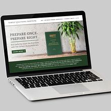 Página web "Family Solutions Institute". Un proyecto de Diseño Web de Blanca Lena - 01.04.2019