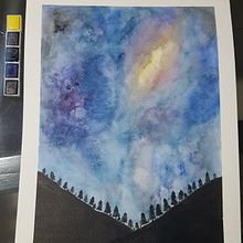 Mi Proyecto del curso: Técnicas modernas de acuarela. Watercolor Painting project by Ivonne Fernández Chésare - 06.05.2020