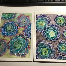 Mi Proyecto del curso: Creación de paletas de color con acuarela. Projekt z dziedziny  Sztuki piękne użytkownika Maria Carmona - 05.06.2020