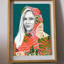 Mi Proyecto del curso: Retrato con lápiz, técnicas de color y Photoshop. Un proyecto de Dibujo, Dibujo de Retrato, Ilustración tradicional y Pintura acrílica de Dalia PH - 05.06.2020