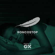 Roncostop. Br, ing e Identidade, Design, Design de logotipo, Design de produtos, Design gráfico, e Packaging projeto de Guaja i Xiquet - 06.06.2018