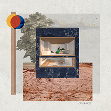 Casa Azul. Un projet de Architecture, Architecture numérique, Architecture d'intérieur, Collage , et Design  de Maria Pia Morcillo - 06.06.2020
