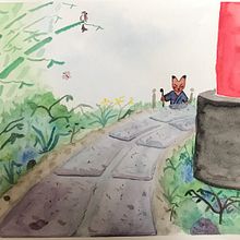 Mi Proyecto del curso: Ilustración en acuarela con influencia japonesa Ein Projekt aus dem Bereich Traditionelle Illustration von Tomás Garnier - 23.06.2020